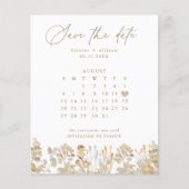 Save the Date Kalender Bella (Vorderseite)