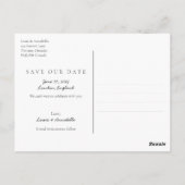 Save the Date Kalender Juni 2023 Monat Postkarte (Rückseite)