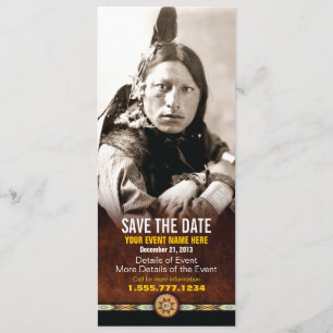 Save the Date Karte 4x9.5