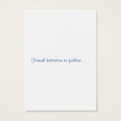 'Save the Date' Karte, Dreaming Spips Rose (Rückseite)