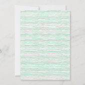 Save the Date-Karte für Blume im Wasser Save The Date (Rückseite)