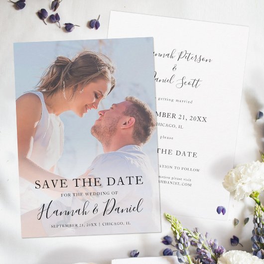 Save the Date Karte für das benutzerdefinierte Skr