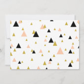 Save the Date Karte für das Foto "White Calligraph (Rückseite)