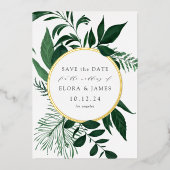 Save the Date Karte für Wildwald (Vorderseite)