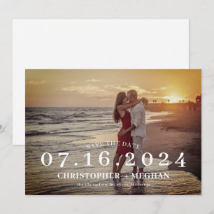 Save the Date Karte - gesamtes Foto