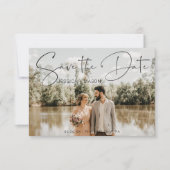 Save the Date Karte mit Fotokarte (Vorderseite)