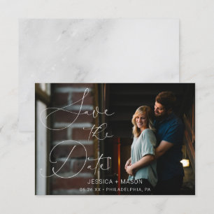 Save the Date Karte mit Fotokarte