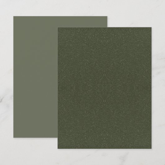 Save the Date-Karte mit grünem Lärm - Benutzerdefi Date (Vorne/Hinten)