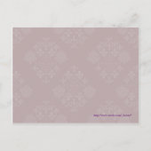 Save the Date Karte mit Ihrem Foto abschicken (Aqu (Rückseite)