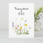 Save the Date Karte, rustikale Hochzeit, Hochzeit  Einladung (Stehend Vorderseite)