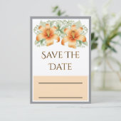 Save-the-Date-Karte Save The Date (Stehend Vorderseite)