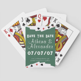 Save the Date Karten spielen Spielkarten