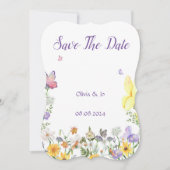 SAVE THE DATE KARTENPERFEKT FÜR WEDDINGS (Vorderseite)