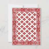 Save the Date Kartenspiel - King/Queen-Foto (Rückseite)