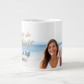 Save the Date Keepake-Tasse Jumbo-Tasse (Vorderseite)