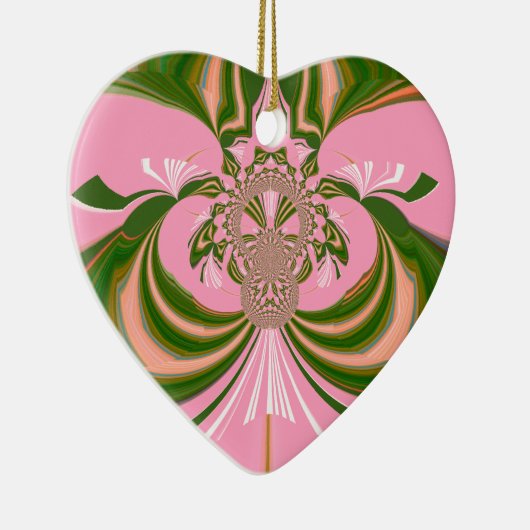 Save The Date Keramik Ornament (Rechts)