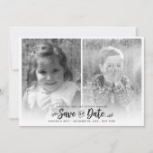 Save the Date, Kinder werden verheiratet, Foto Date (Vorderseite)