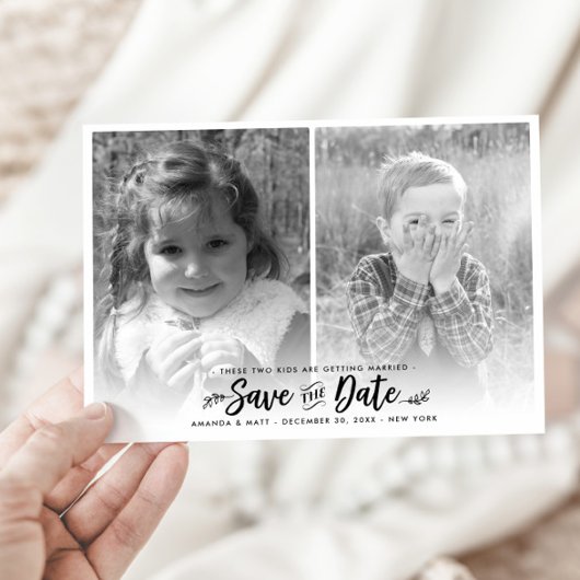 Save the Date, Kinder werden verheiratet, Foto Save The Date