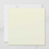 Save the Date klassische Beige (Rückseite)