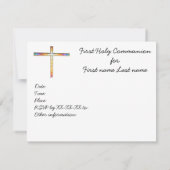 Save the Date - Kommunion - Einladung (Rückseite)