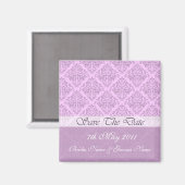 Save the Date Kühlschrankmagnet (Vorderseite/Rückseite)