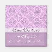 Save the Date Kühlschrankmagnet (Vorne)