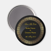 Save the Date Kühlschrankmagnet (Vorderseite/Rückseite)