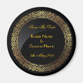 Save the Date Kühlschrankmagnet (Vorne)