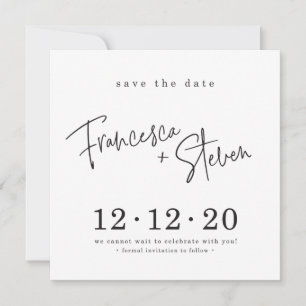 SAVE THE DATE kundenspezifisches Design für France Einladung
