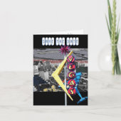 Save the Date Las Vegas Moderne Hochzeit Karte (Vorderseite)