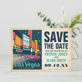 Save The Date | Las Vegas, NV (Stehend Vorderseite)