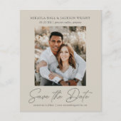 Save the Date Lässiges Skript bearbeiten (Vorderseite)