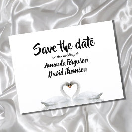 Save the Date Liebe Ankündigungspostkarte