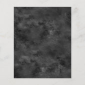 Save the Date Lila Black Gothic-Hochzeit (Rückseite)