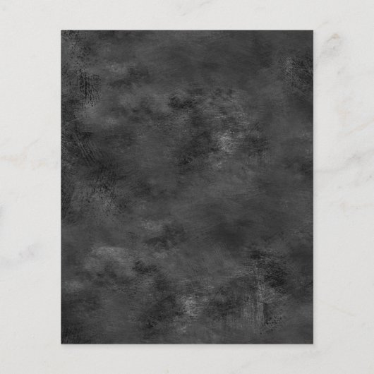 Save the Date Lila Black Gothic-Hochzeit (Rückseite)