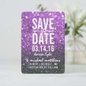 Save The Date | Lila Nite-Fab (Stehend Vorderseite)