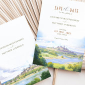 Save the Date LOIRE Frankreich Zielort Einladung