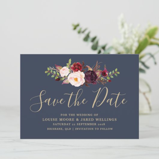 Save the Date - Lucy Suite (Stehend Vorderseite)