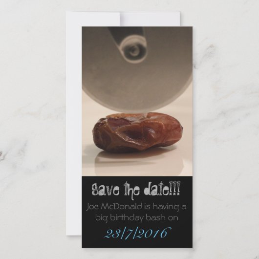 Save the Date lustige Karte (Vorderseite)