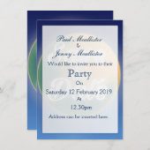 Save the Date Magical Moon Einladung (Vorne/Hinten)