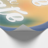 Save the Date Magical Moon Geschenkpapier (Ecke)