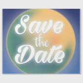 Save the Date Magical Moon Geschenkpapier (Flach)