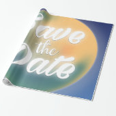Save the Date Magical Moon Geschenkpapier (Ungerollt)