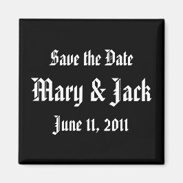 Save the Date Magnet