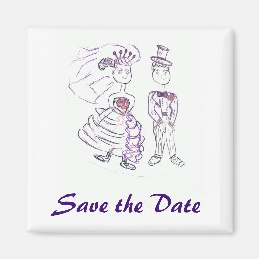 Save the Date Magnet (Vorne)