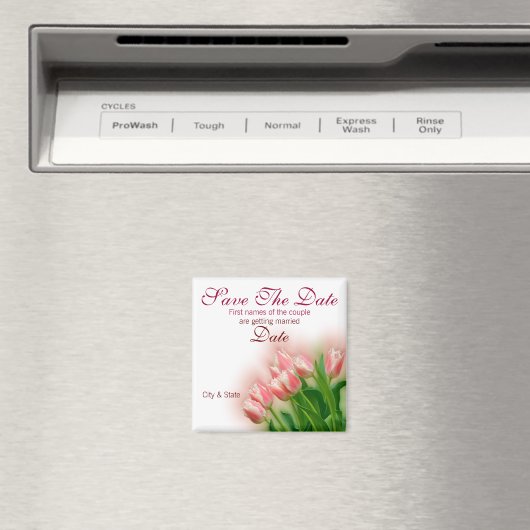 Save the Date Magnet (In Situ (Geschirrspüler))