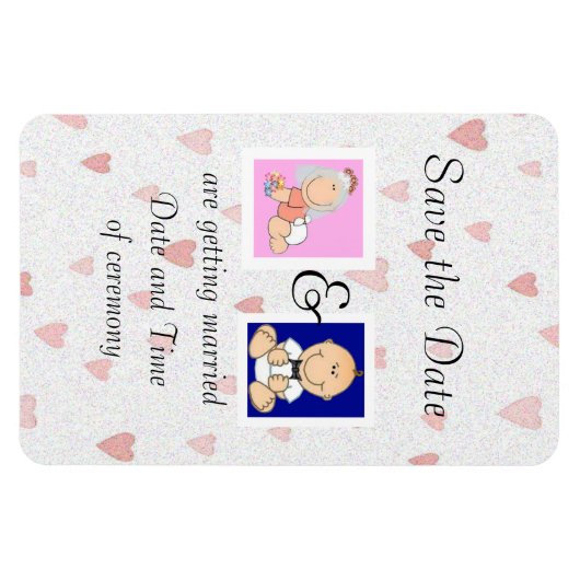 Save The Date Magnet (Horizontal)