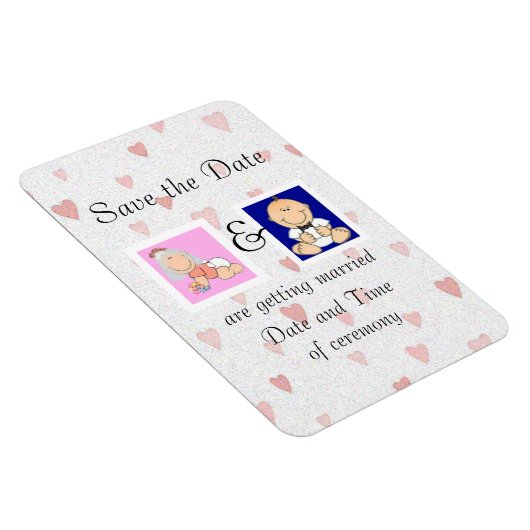 Save The Date Magnet (Rechte Seite)