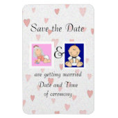 Save The Date Magnet (Vertikal)