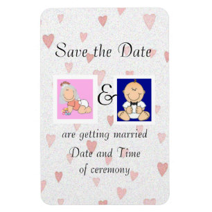 Save The Date Magnet